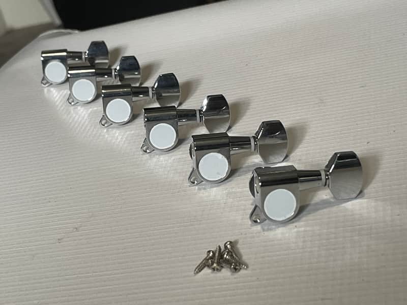 Kramer 6 In Line Tuners Tuning Pegs