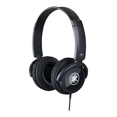 Yamaha HPH-100B Comfortable Dynamic Closed Back Headphones Black image 5