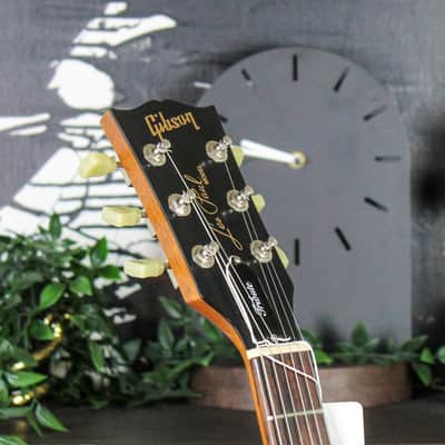 Preowned 2017 Gibson Les Paul Tribute Electric Guitar - Satin Faded Honey Burst w/ Gator Hardshell Case image 6
