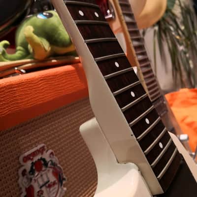 Fernandes BSV-70 1985 Aged White LH Lefty Left-Handed Southpaw Zurdo Gaucher Linkshänder image 20