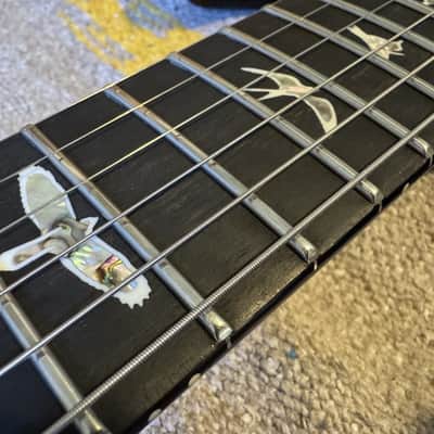 2023 PRS Custom 24 10 Top Floyd Rose - Purple Mist - Ebony Fretboard image 8