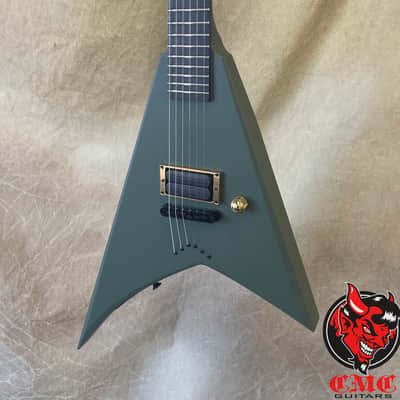 Jackson USA Custom Shop Special Edition RR 1T Rhoads Army Drab Green Guitar image 4