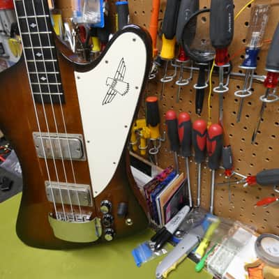 Gibson Custom Shop Thunderbird IV 1993 - Sunburst - Repaired and Modified image 6