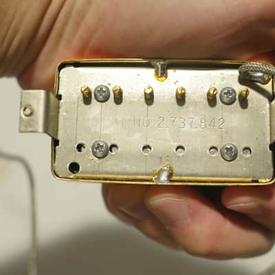 Late 1980s Early 1990s Gibson Original 490R 490T Series Pickups Gold image 8