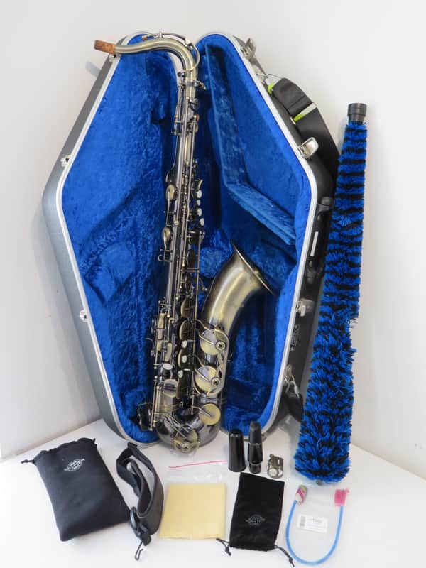 Antigua Tenor Saxophone in Vintage Lacquer with Case - Stunning! image 1