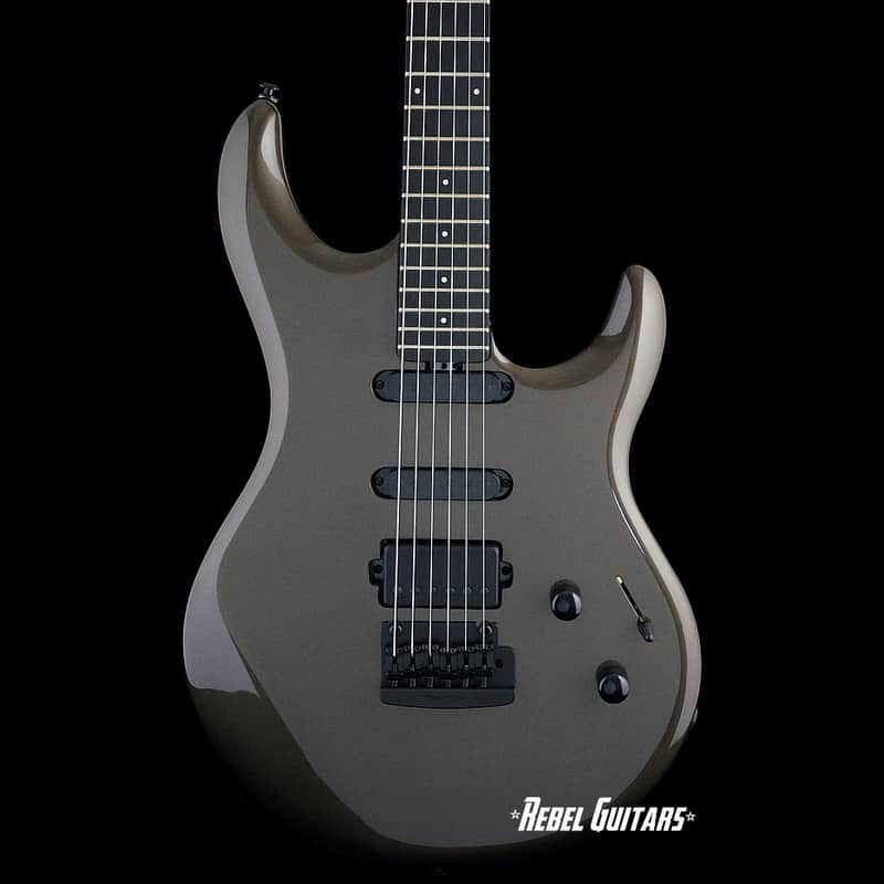 Preowned Ernie Ball Music Man Luke III HSS in Olive Pearl - Steve Lukather Signature Model Guitar image 1