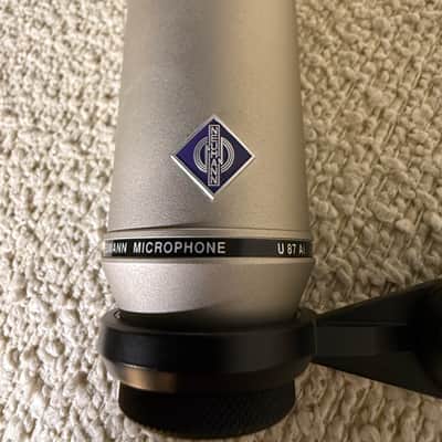 Neumann U 87 Ai Large Diaphragm Multipattern Condenser Microphone 1986 - Present - Nickel image 3