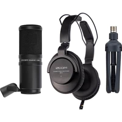 Zoom LiveTrak L-8 8-Channel Digital Mixer / Recorder with 2x ZDM-1 Podcast Microphone Packs, 2x Microphone Boom Arms, 5x AA Batteries and 32GB microSD Card with Adapter image 7