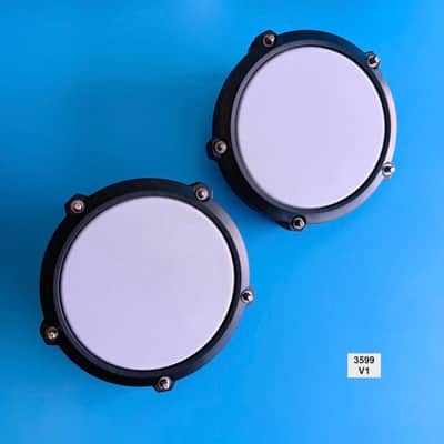 ALESIS BLAZE E-Drum OEM Part: 6" Snare Tom White Mesh Single Zone Pad (2PCS)-V1 image 8