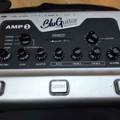 BluGuitar Amp1 100-Watt Nanotube Pedalboard Guitar Amp 2010s - Silver imagen 6