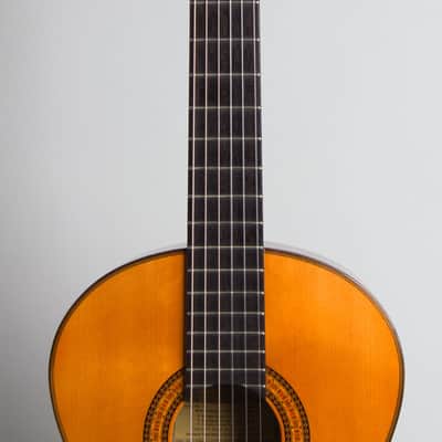 Hernandis  Grade #2 Classical Guitar (1973), ser. #0805, black tolex hard shell case. image 8