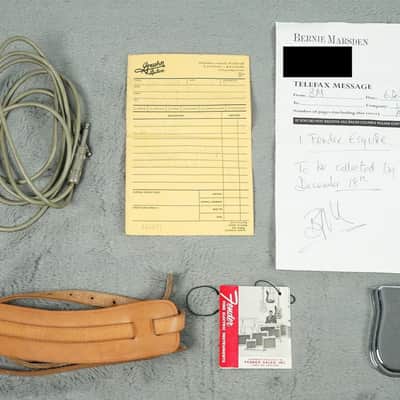 1959 Fender Esquire ex Bernie Marsden + OHSC + Candy image 6