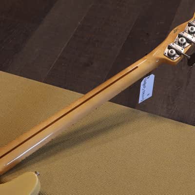 2021 Fender Custom Shop Vintage '51 Precision Bass Relic Nocaster Blonde Limited + COA OHSC image 19