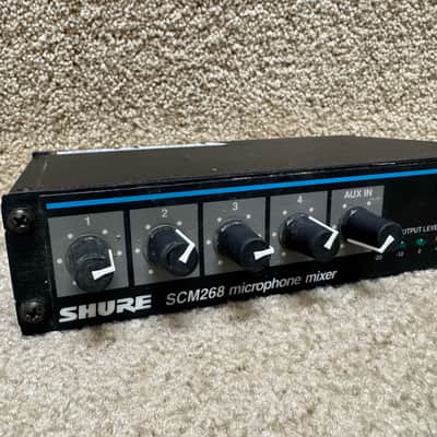 Shure SCM268 A 4-Channel Mic Microphone Mixer image 2