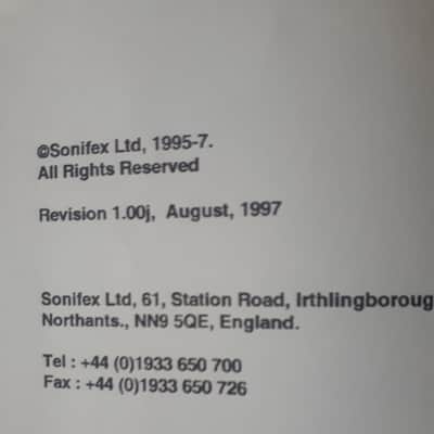 Sonifex Sovereign Mixer User Handbook for MX-10, MX-145 & MX-PSU 1995-97 image 6