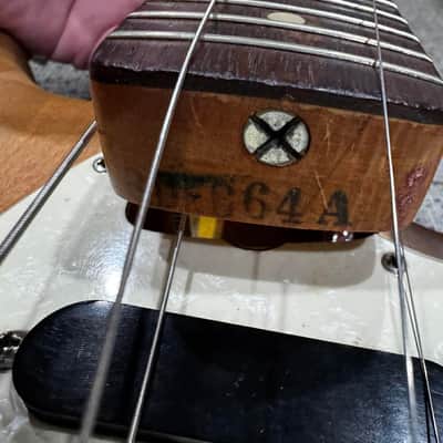 Fender 1965 Mustang (All original) with Rosewood Fretboard  1965 - Natural Refinish image 21