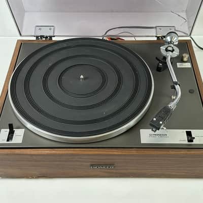 Pioneer PL-10 Turntable Wood 1970s Belt Drive image 3