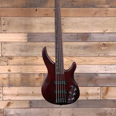 Yamaha TRBX505 5-String Bass Translucent Brown image 4