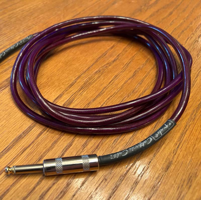 Fender Vintage 10’ California Cable - Purple - Early 2000’s - Ultra Rare - Discontinued image 1