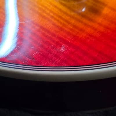 2002 Epiphone Ace Frehley Signature Les Paul 1997 - 2006 - Heritage Cherry Sunburst image 20