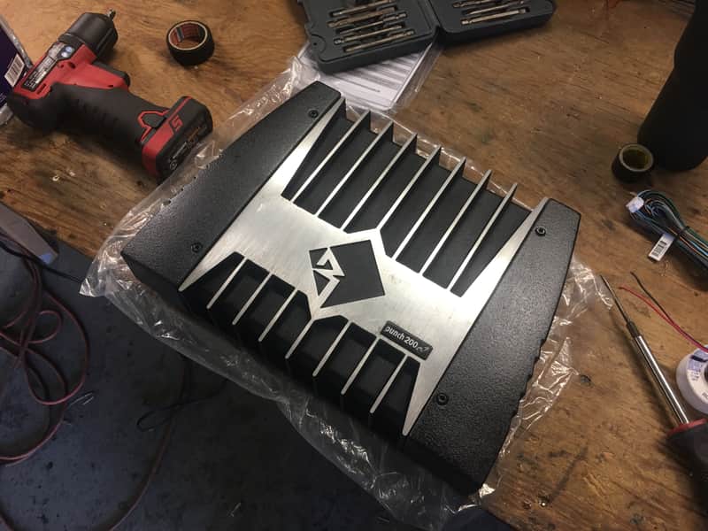 Rockford Fosgate Punch 200.a4 1990s Black image 1