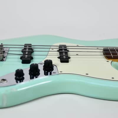 Fender Japan JB62M Pro-Feel Medium Scale Jazz Bass 1993-94 Sonic Blue SBL MIJ image 5