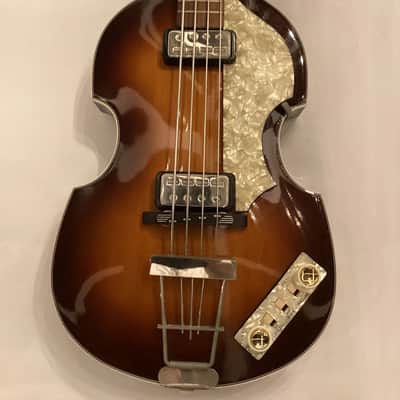 1996 Hofner 500/1 Violin Bass Vintage 63 model w/headstock stamp image 1