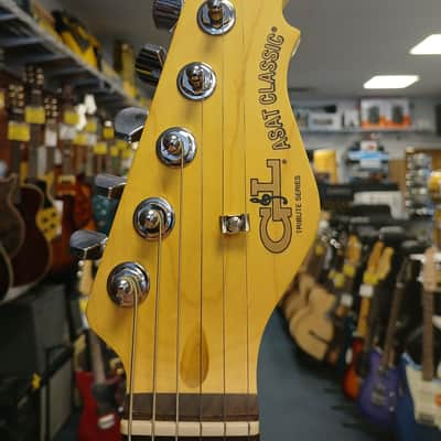 G&L Tribute ASAT Classic Electric Guitar - Emerald Blue image 5