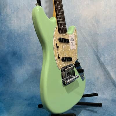 2025 Fender Japan Mustang Surf Green FSR Limited Traditional II 60s MIJ image 4