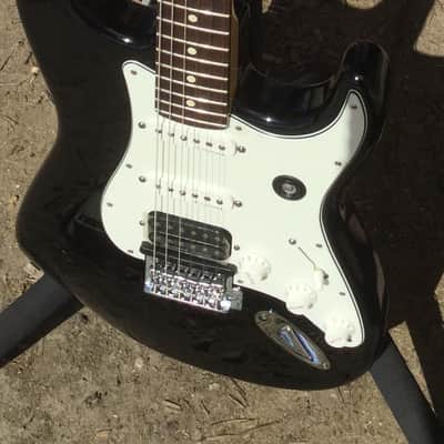 Fender Triple Play 2014 Black Stratocaster image 2