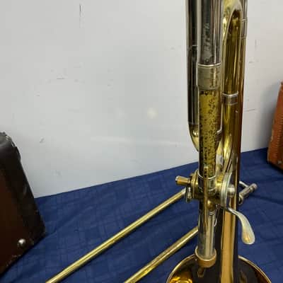 Vintage Bach Stradivarius 42G Trombone  w/ F-Attachment Early 1990s - Brass Lacquer image 11