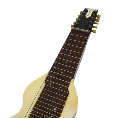 Vintage 1940?ÇÖs Epiphone Eddie Alkire Eharp 10 String Lap Steel Guitar image 7