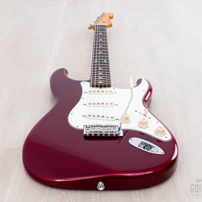 2016 Fender Japan Exclusive Classic '60s Stratocaster Texas Special Candy Apple Red, ST62-TX image 11