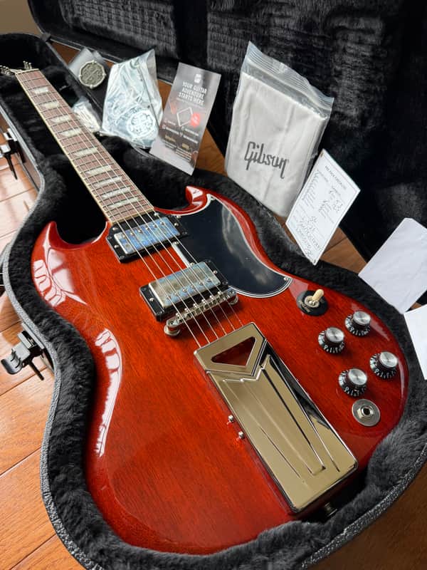 2026 Gibson SG ‘61 Jake Kiszka Limited Edition - Faded Vintage Cherry Red