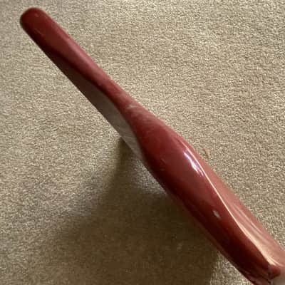 Glossy Red 4 String Precision P Bass Style Body image 4