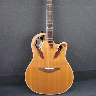 1992 Ovation Made in USA 1868 Elite Shallow Back Acoustic/Electric