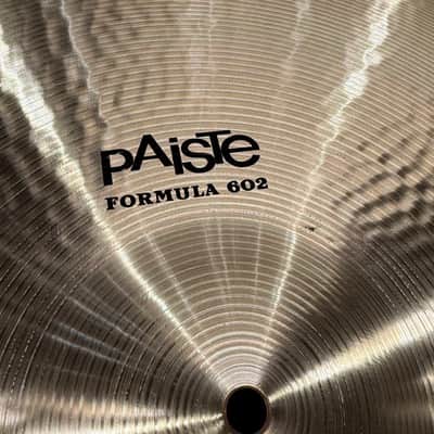 Paiste 22" Formula 602 Classic Thin Crash Cymbal 2011 - Present - Traditional image 2