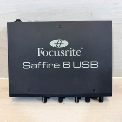 Focusrite Saffire 6 USB 1.1 Audio Interface – Legacy OS Compatibility Read Description Late 2000s–Early 2010s image 5