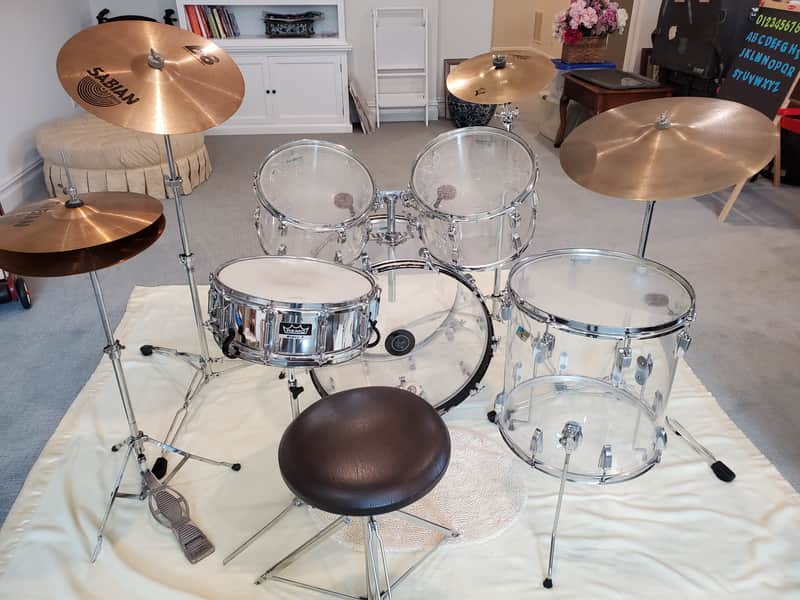 Ludwig Vistalite 1973 - Clear image 1