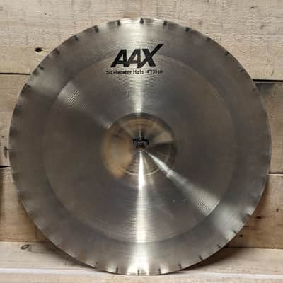 Sabian 14" AAX X-Celerator Hi-Hat Cymbals (Pair) 2005 - 2018 - Natural image 18