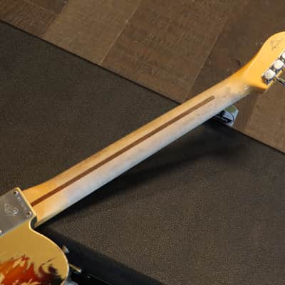 Unplayed! 2021 Fender Custom Shop Imperial Arc '72 Masterbuilt Paul Waller Thinline Telecaster Electric Guitar Gold over Sunburst + COA OHSC image 19