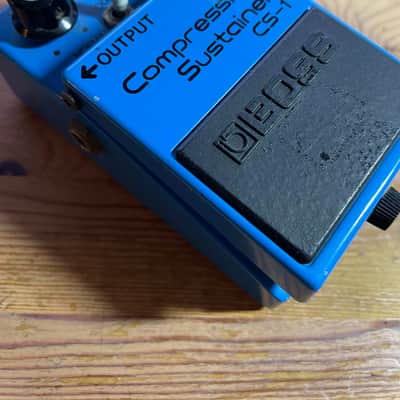 Boss CS-1 Compression Sustainer (Black Label) 1978 - 1982 - Blue image 11