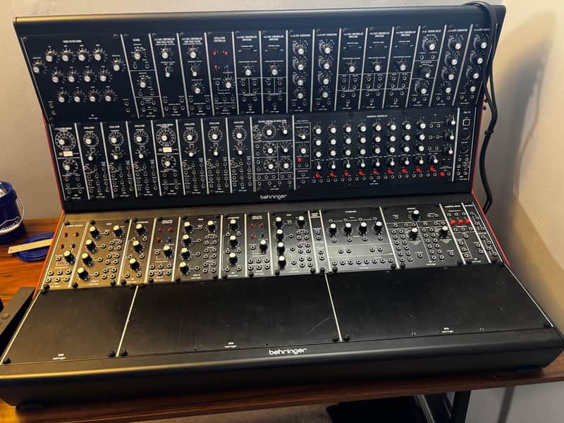 Behringer System 55 Complete Eurorack Modular Synthesizer 2021 - Present - Black image 1