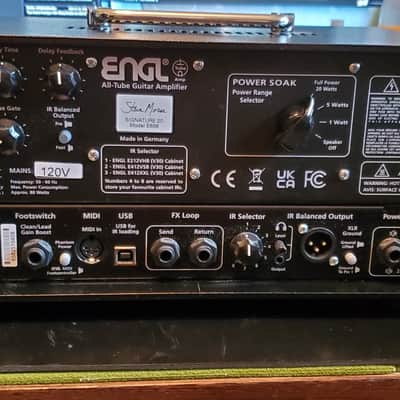 Engl E658 Steve Morse Signature 20 2-Channel 20-Watt Guitar Amp Head 2024 - Present - Blue / Black image 2