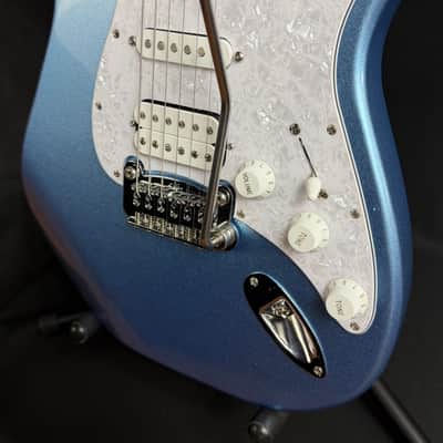 G&L Tribute Legacy HSS Electric Guitar Lake Placid Blue Finish (607) image 8