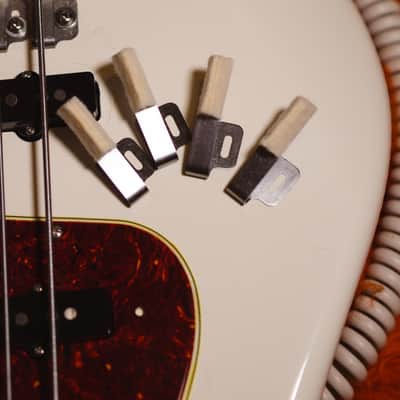 Jazz Bass-style Felt bass mutes reproduction  1960 image 20