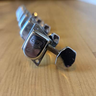 Set of Vintage Late 1970's Fender Guitar Tuners w/ Ferrules, Screws! image 3
