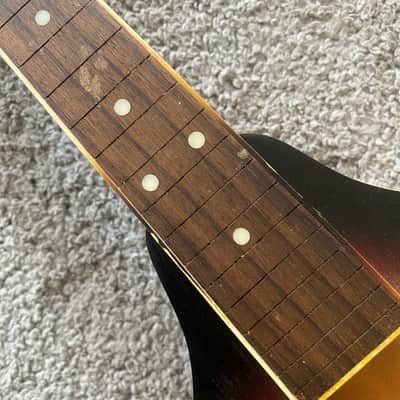 Sunburst 8 String Mandolin DIY Project, Spruce Top, Mahogany Body, Rosewood Fingerboard image 8