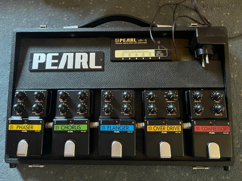 Pearl Sound Spice Series ( Phaser, Delay, Flanger, Chorus, Overdrive & Compressor) image 1