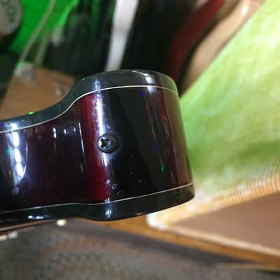 Samick Artist Series SAB 650 Birdseye 1995 Burgundy image 7